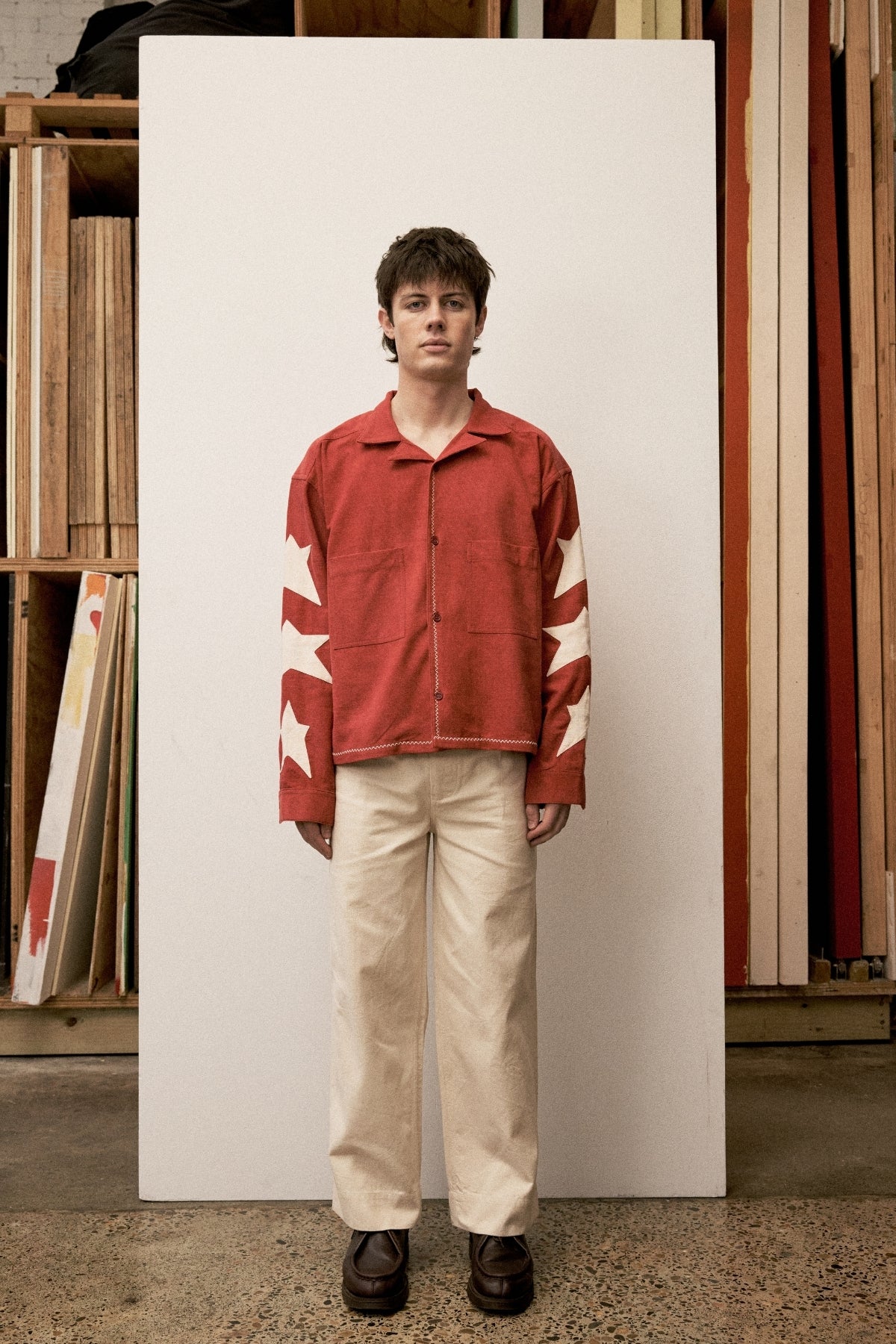 ZIGGY SHIRT - MERLOT