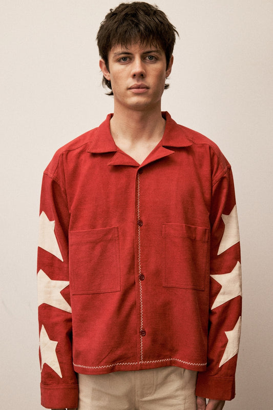 ZIGGY SHIRT - MERLOT
