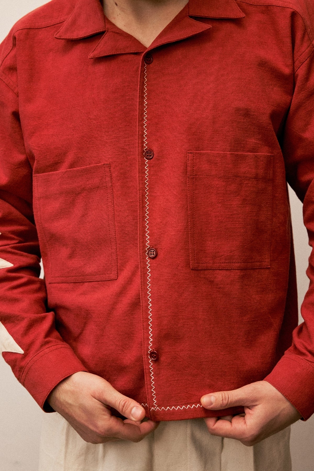 ZIGGY SHIRT - MERLOT