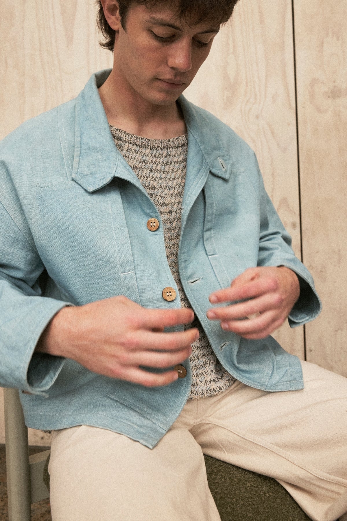 SEAFARER JACKET - LIGHT INDIGO